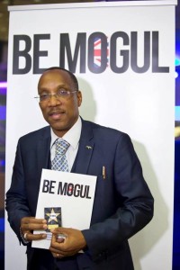 Showing off my BE MOGUL award in London (February 2016)